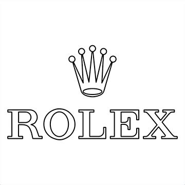 rolex logo drawing.